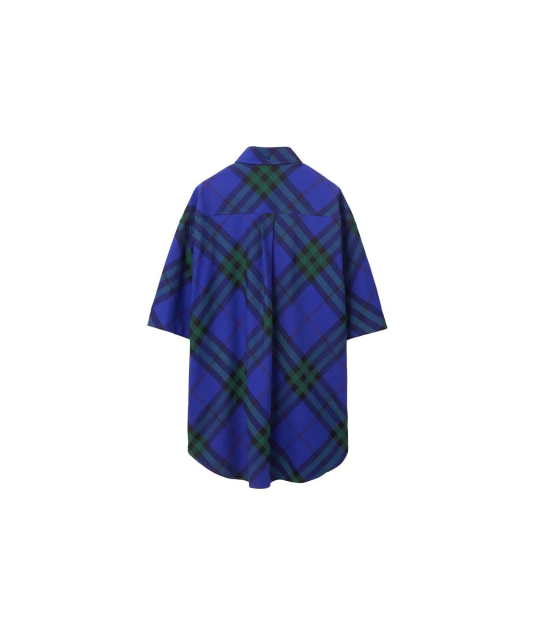 BURBERRY Синяя кэжуал рубашка, фото 2