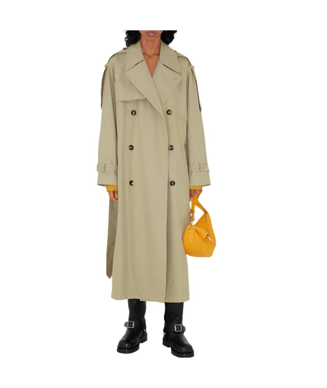 BURBERRY Бежевый тренч / плащ, фото 2