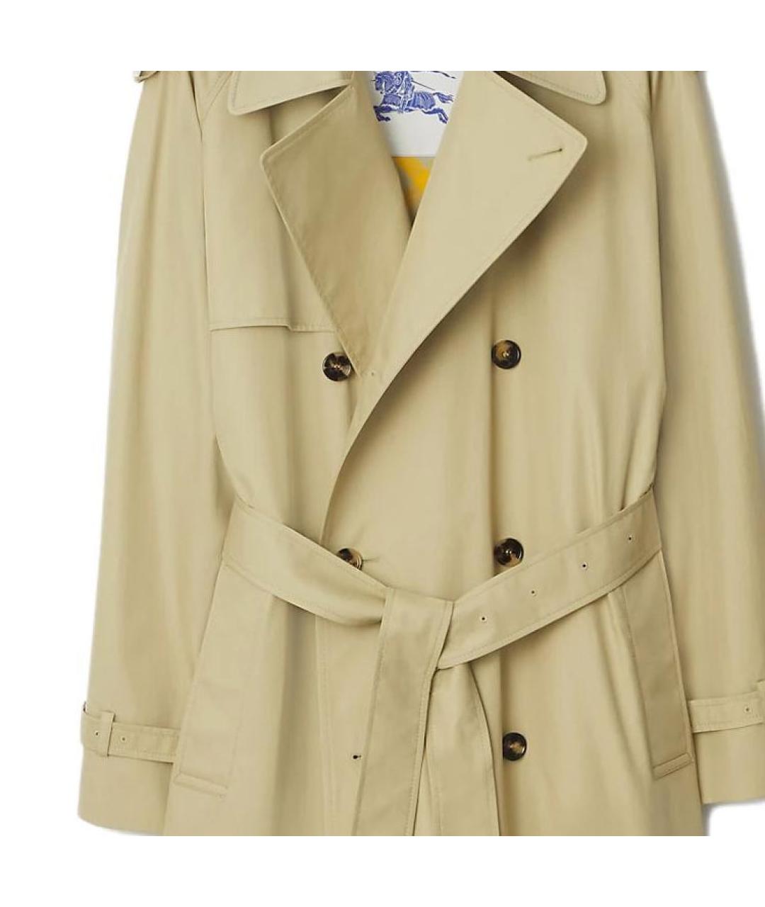 BURBERRY Бежевый тренч / плащ, фото 6