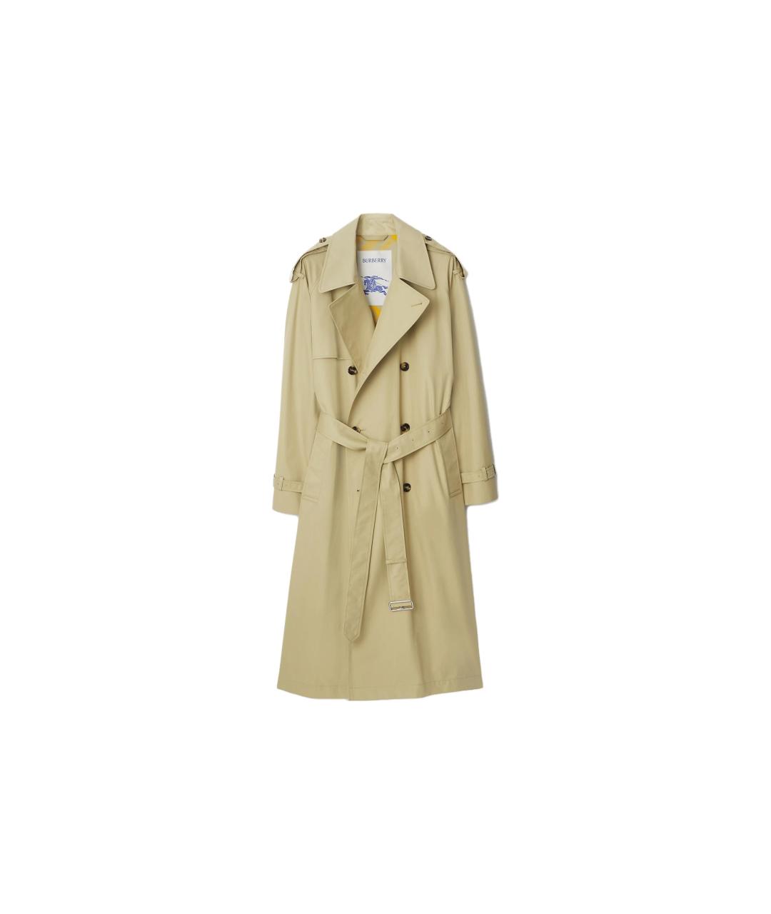 BURBERRY Бежевый тренч / плащ, фото 1