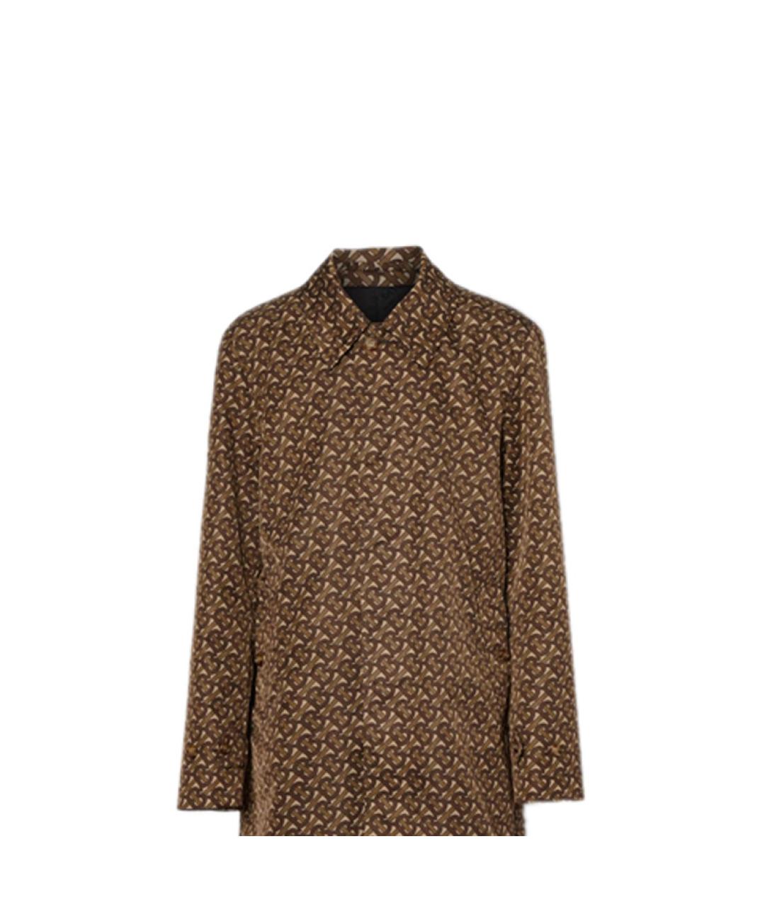 BURBERRY Коричневый тренч / плащ, фото 5