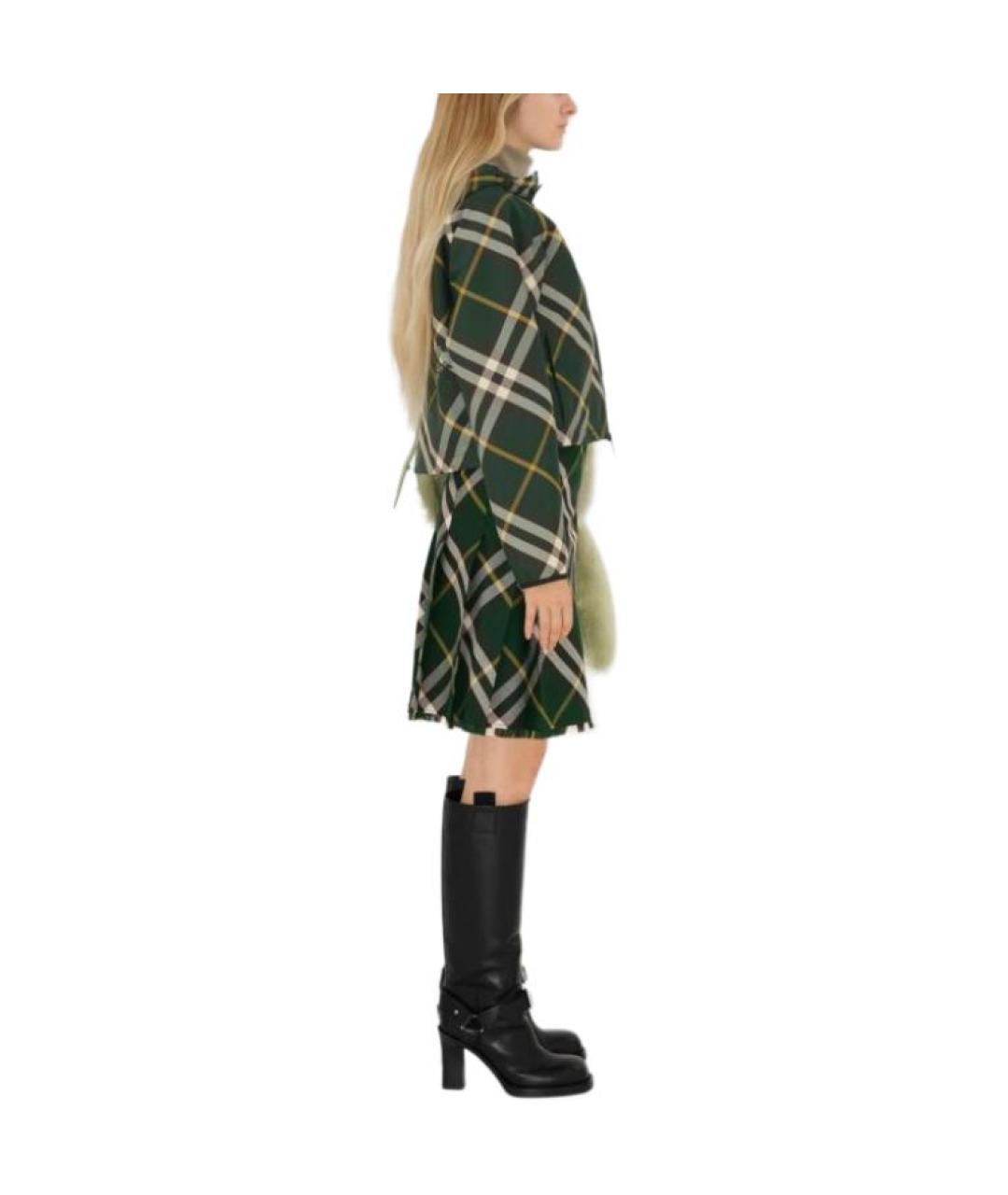 BURBERRY Зеленая куртка, фото 5