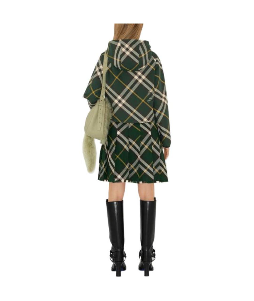 BURBERRY Зеленая куртка, фото 4