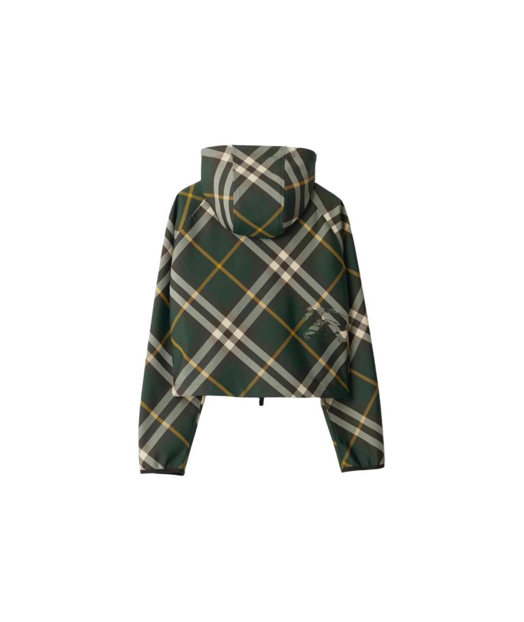 BURBERRY Зеленая куртка, фото 2