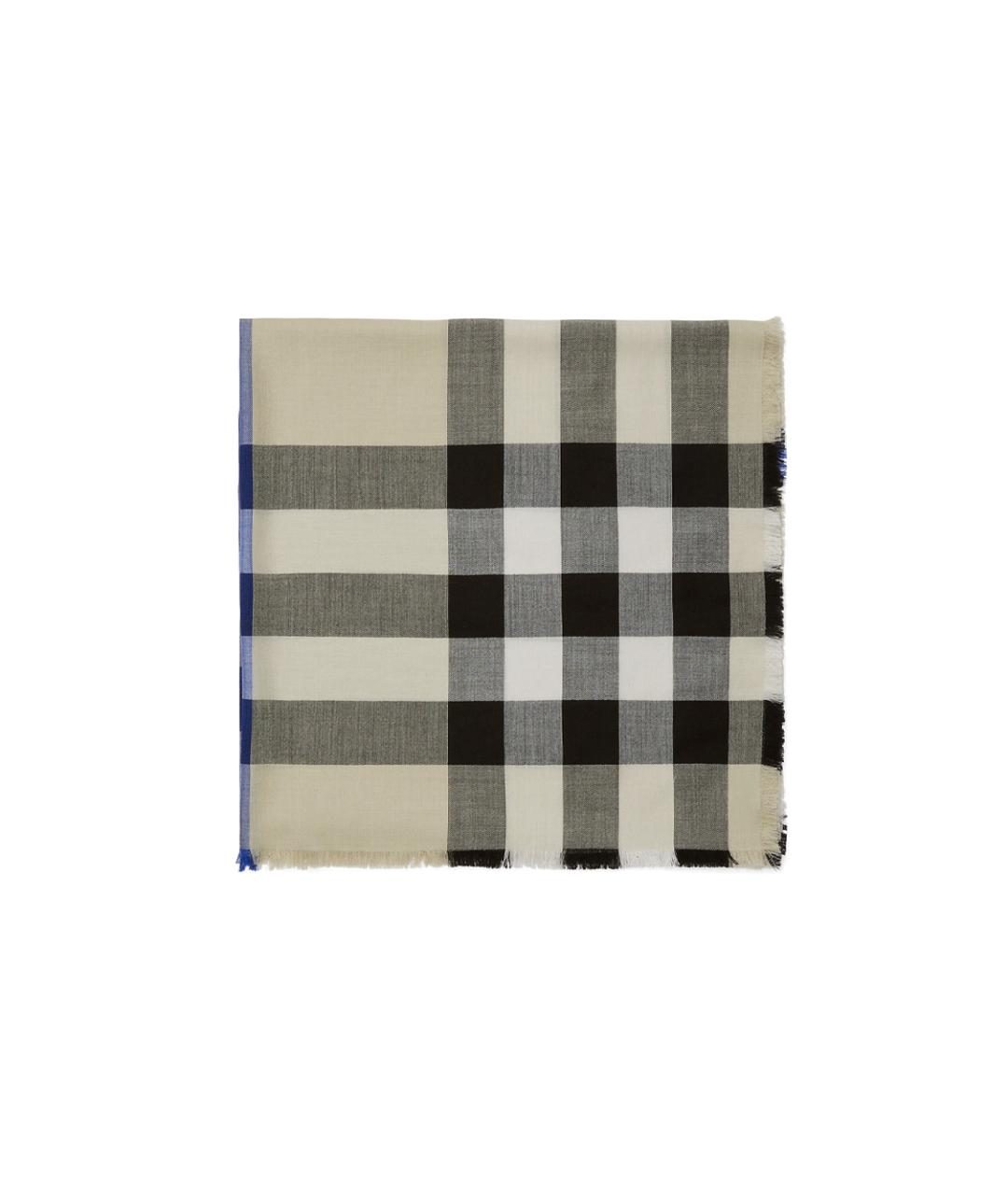 BURBERRY Бежевый кашемировый шарф, фото 1