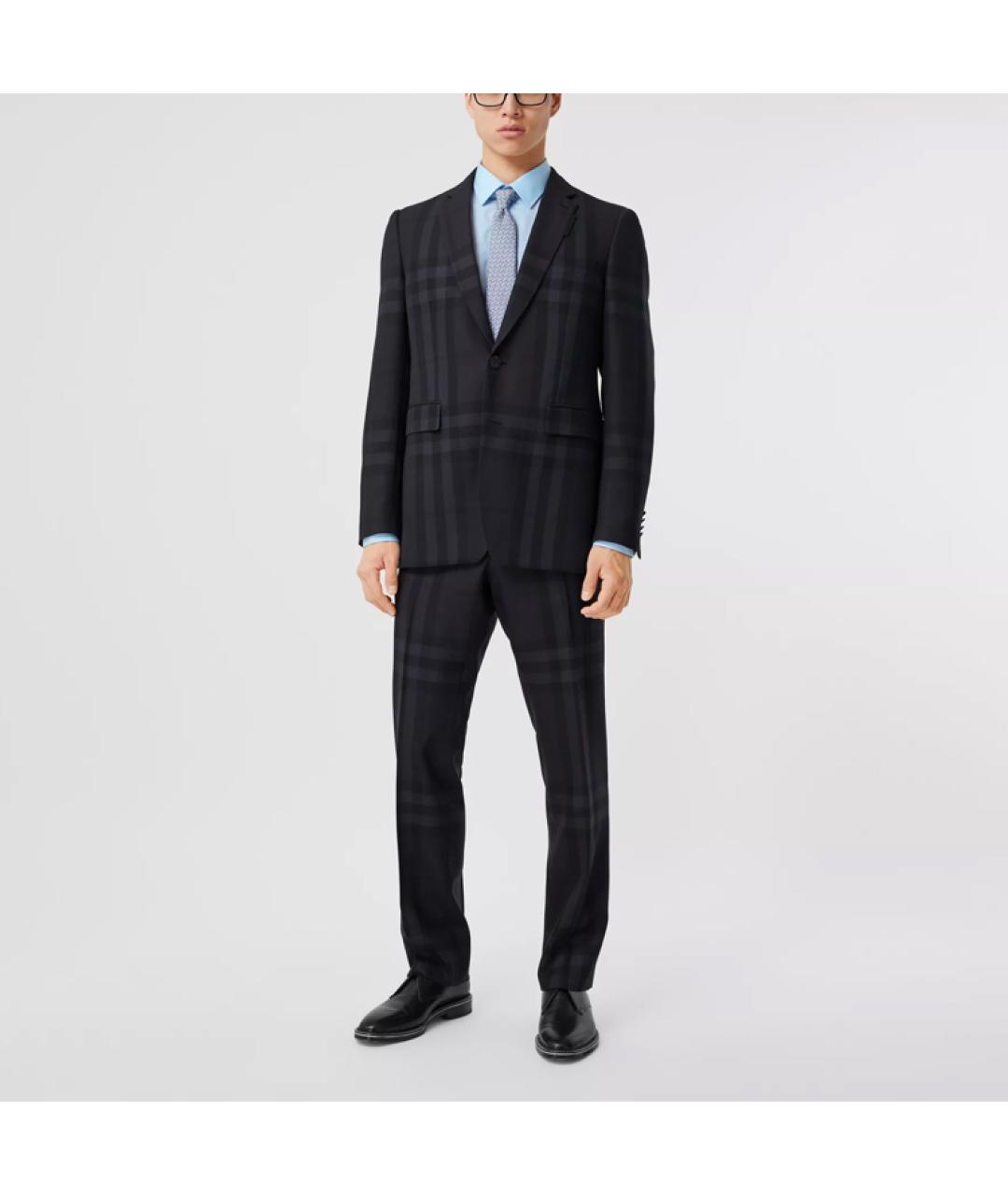 BURBERRY Голубая классическая рубашка, фото 3