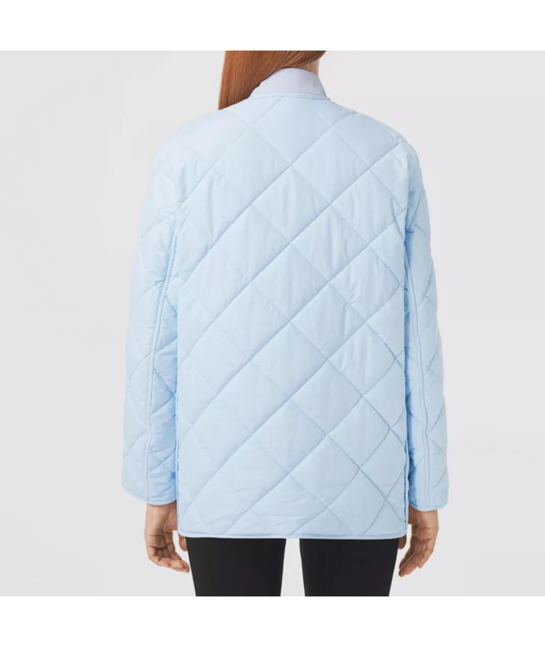 BURBERRY Голубая куртка, фото 4