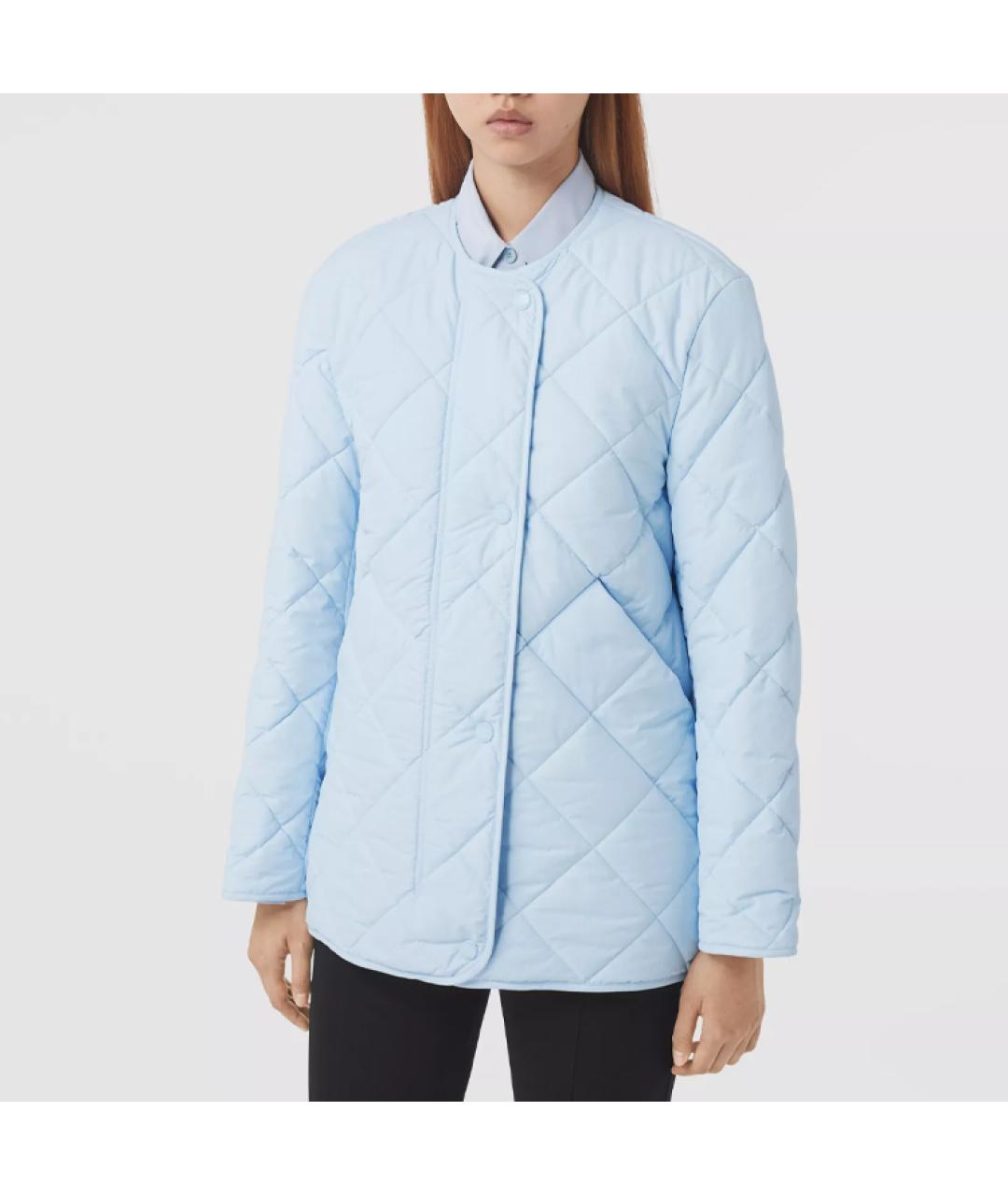 BURBERRY Голубая куртка, фото 3