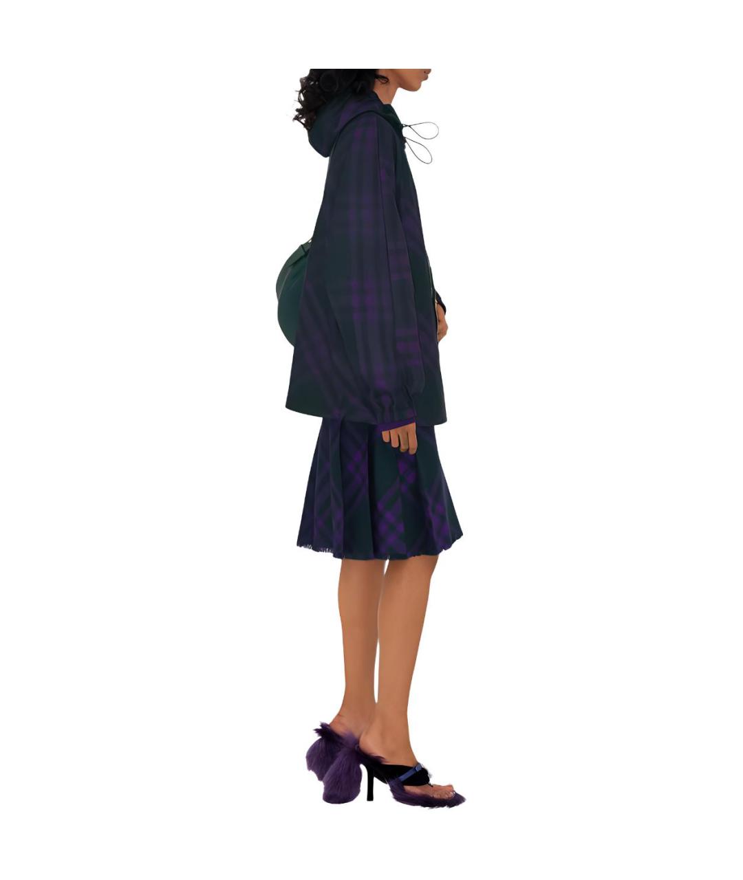 BURBERRY Фиолетовая куртка, фото 4