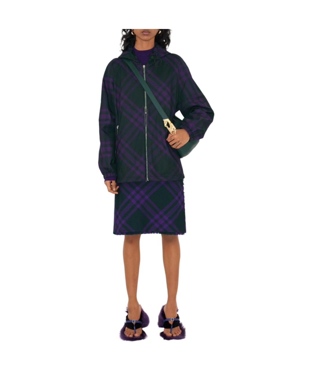 BURBERRY Фиолетовая куртка, фото 2