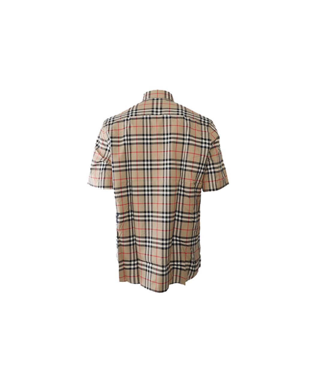 BURBERRY Бежевая классическая рубашка, фото 2