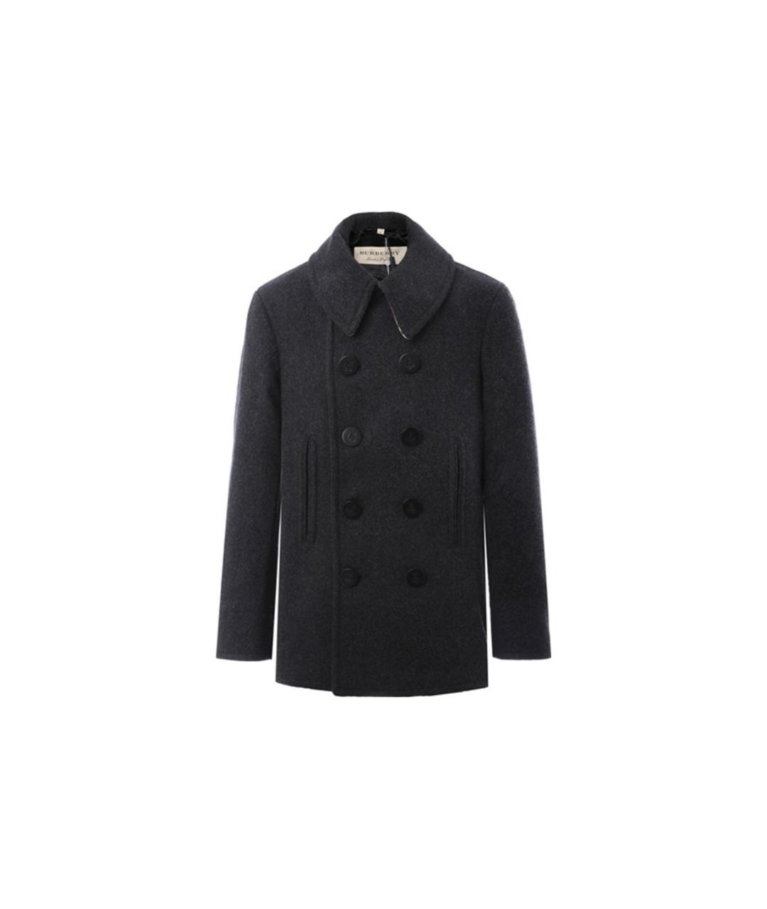 BURBERRY Серый тренч / плащ, фото 1