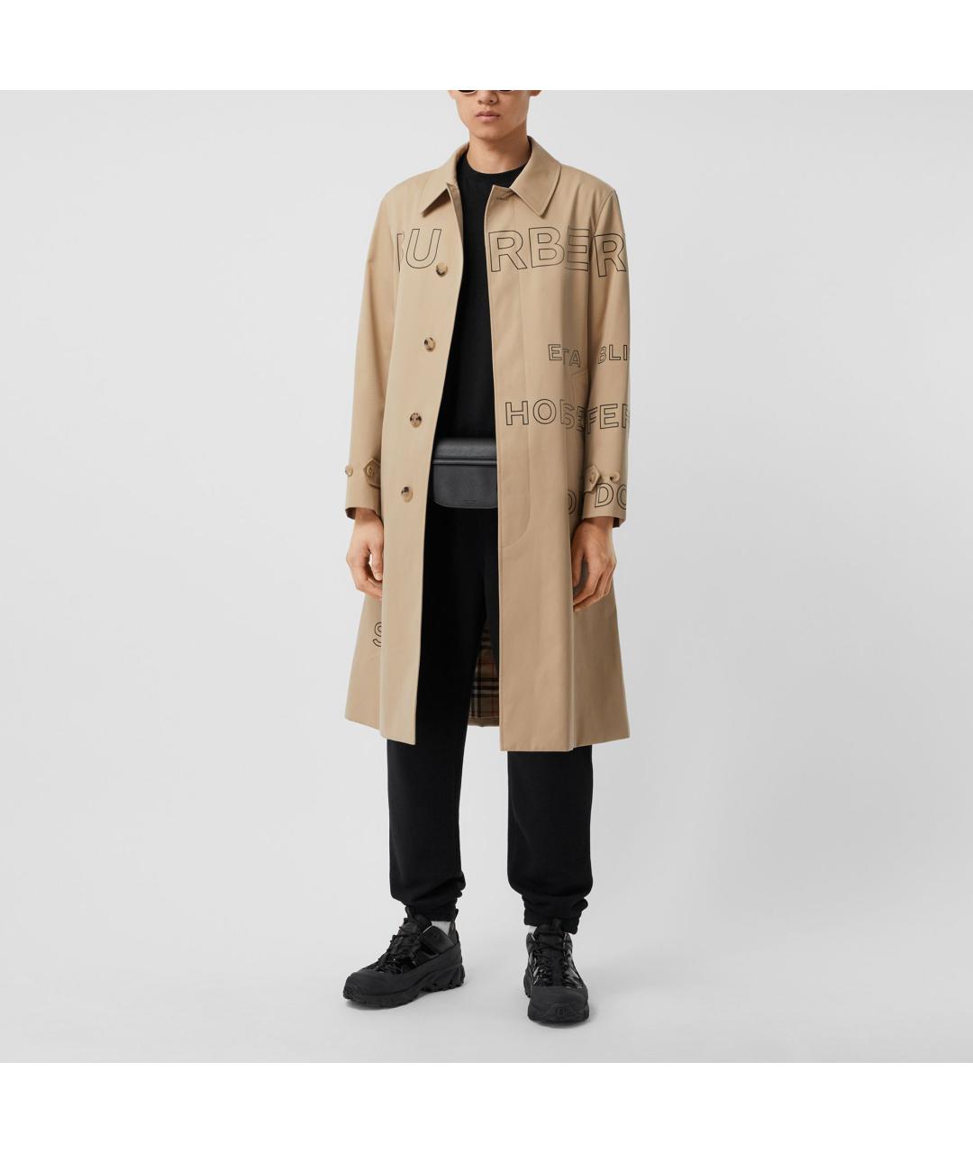 BURBERRY Бежевый тренч / плащ, фото 3