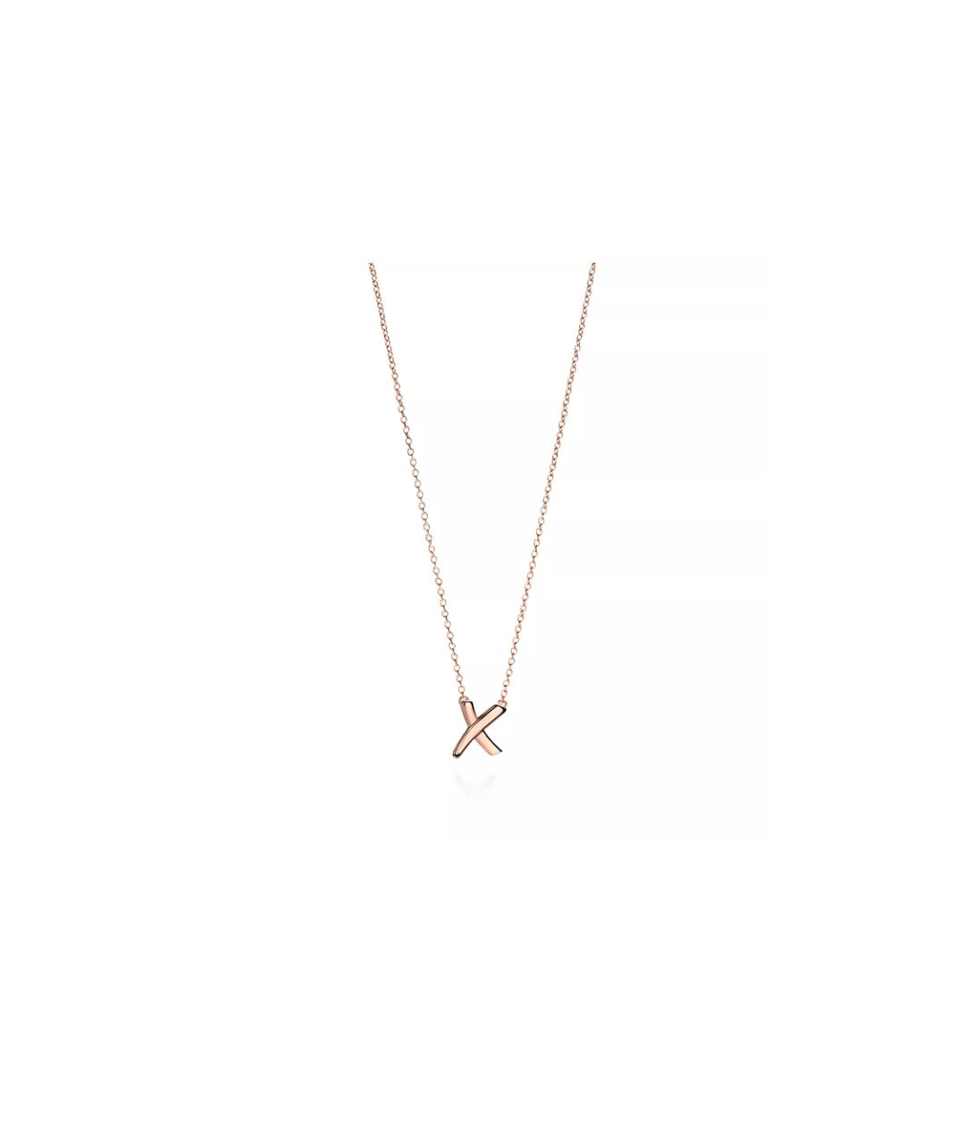 TIFFANY&CO Золотая подвеска из розового золота, фото 2