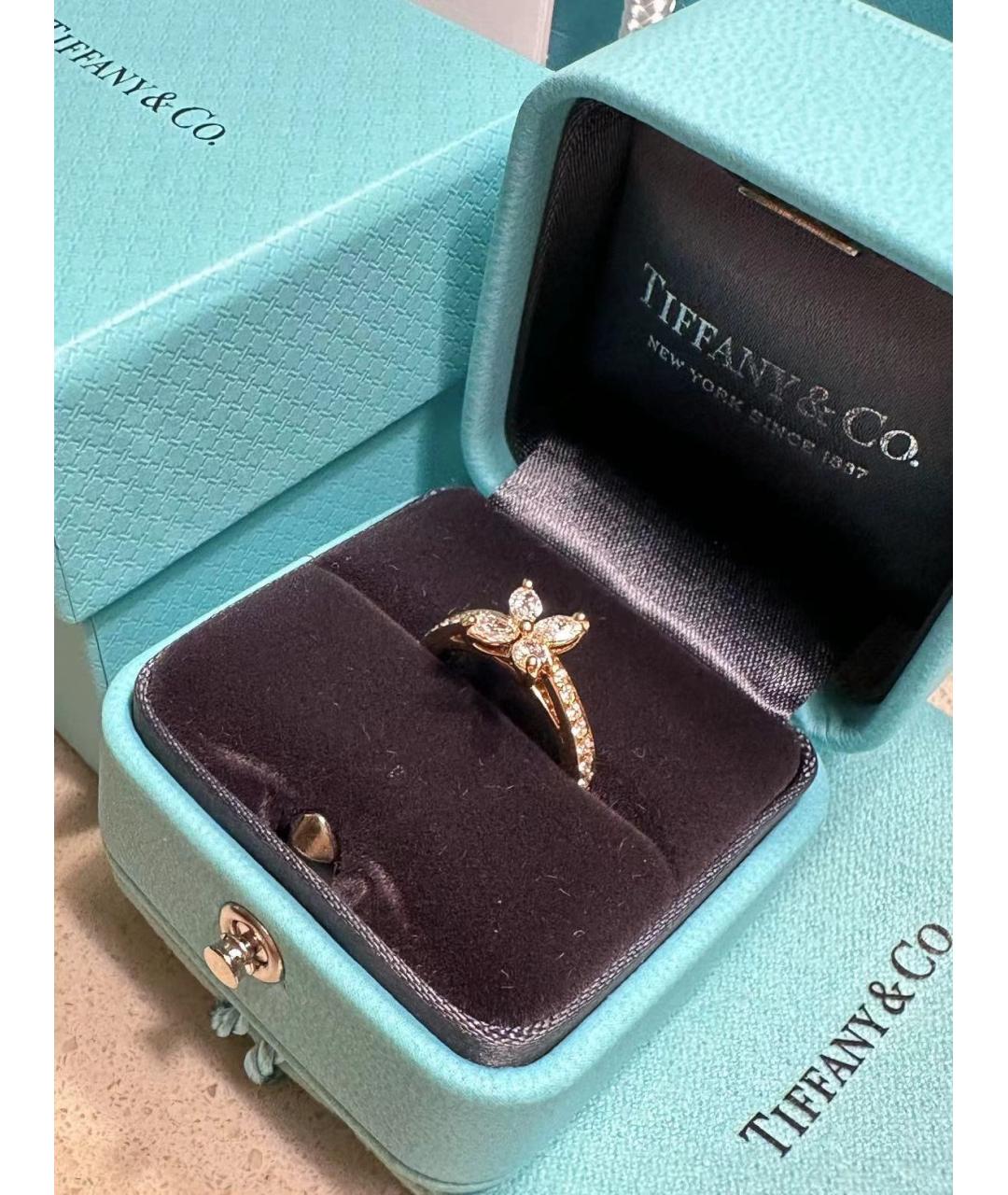 TIFFANY&CO Золотое кольцо из розового золота, фото 2