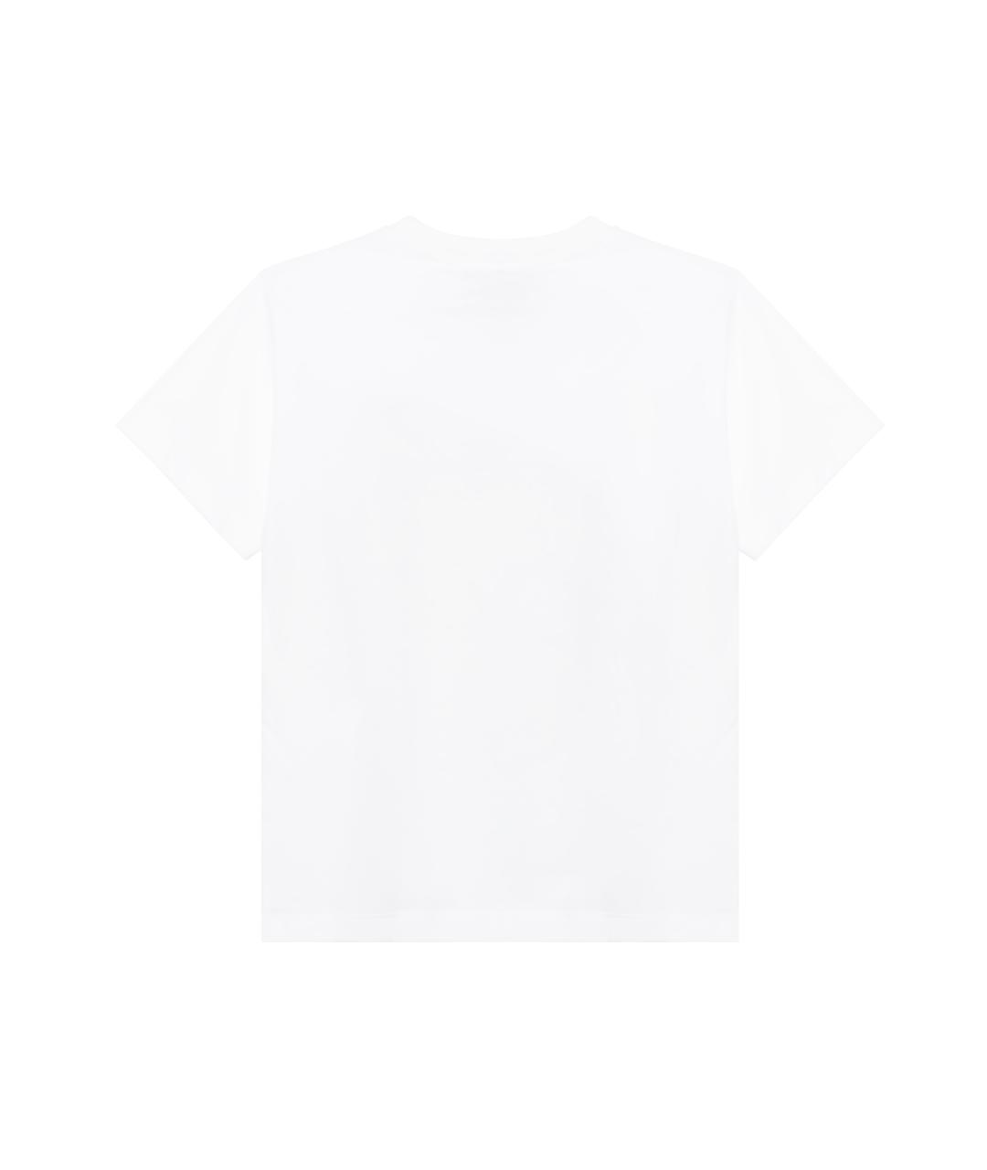 LOUIS VUITTON Белая хлопковая футболка, фото 2