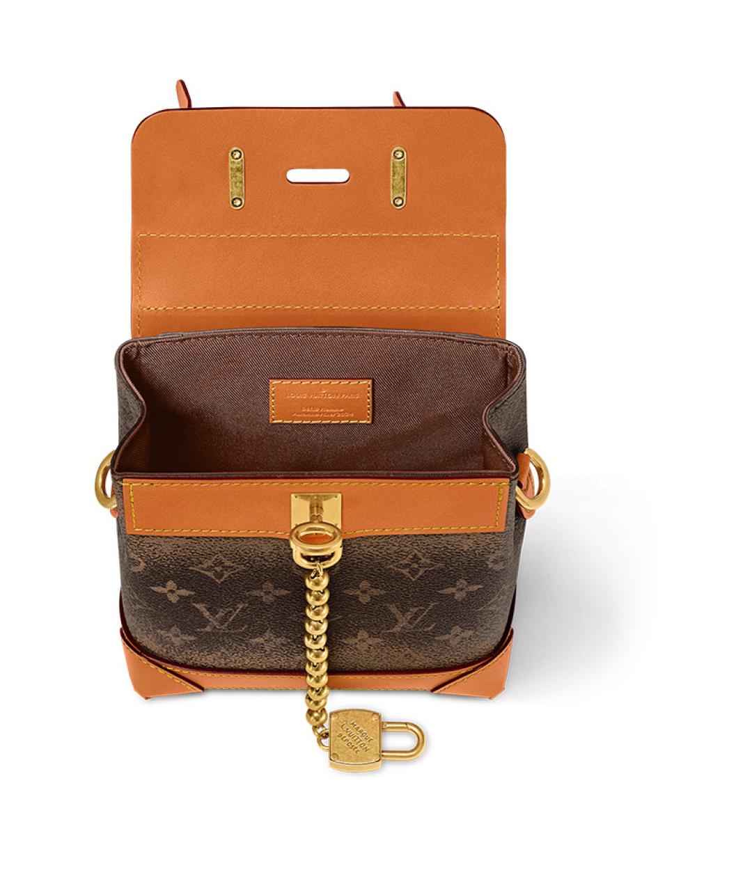 LOUIS VUITTON Коричневая сумка на плечо, фото 3