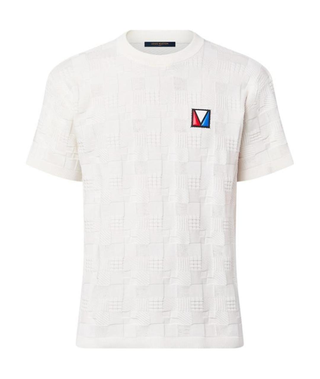 LOUIS VUITTON Белая футболка, фото 1