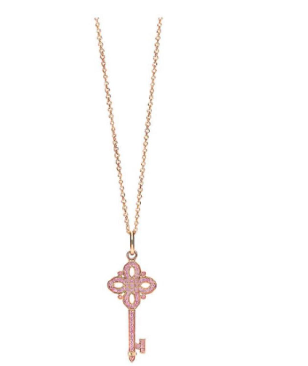 TIFFANY&CO Золотая подвеска из розового золота, фото 2