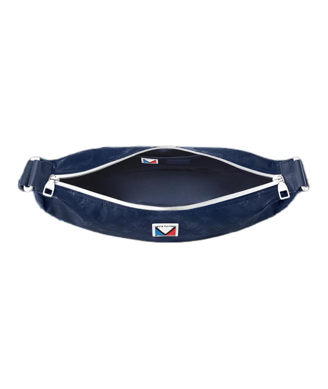 LOUIS VUITTON Темно-синяя сумка на плечо, фото 3