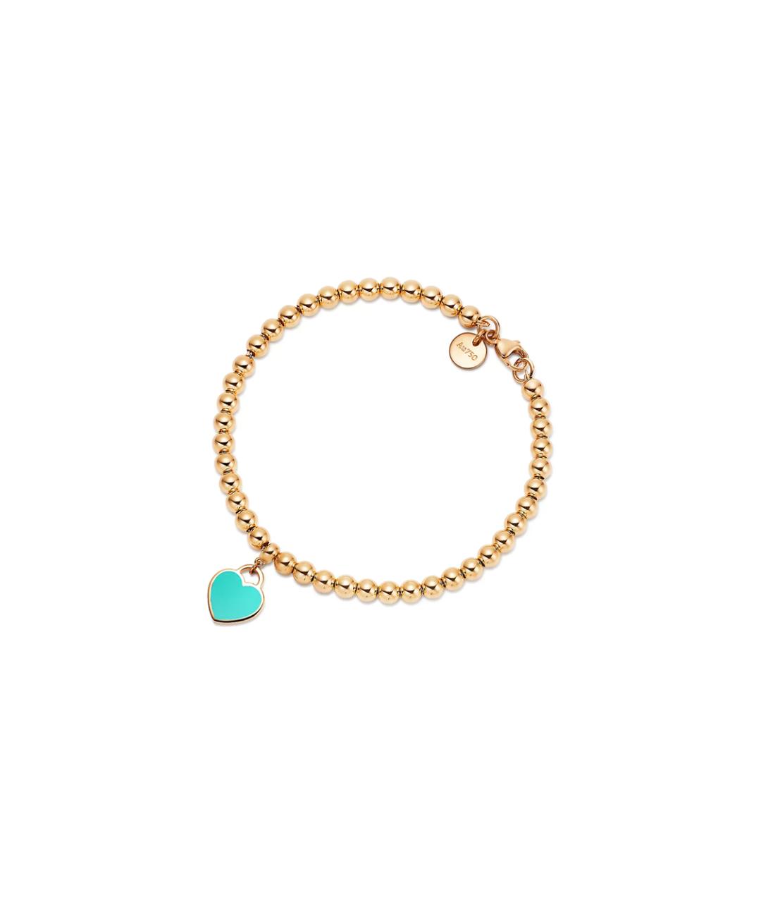 TIFFANY&CO Золотой браслет из желтого золота, фото 1