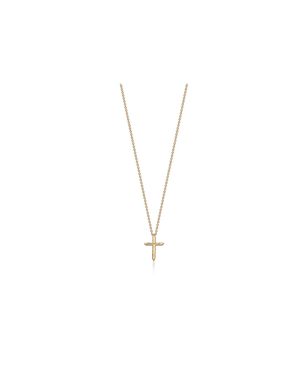 TIFFANY&CO Золотая подвеска из желтого золота, фото 3