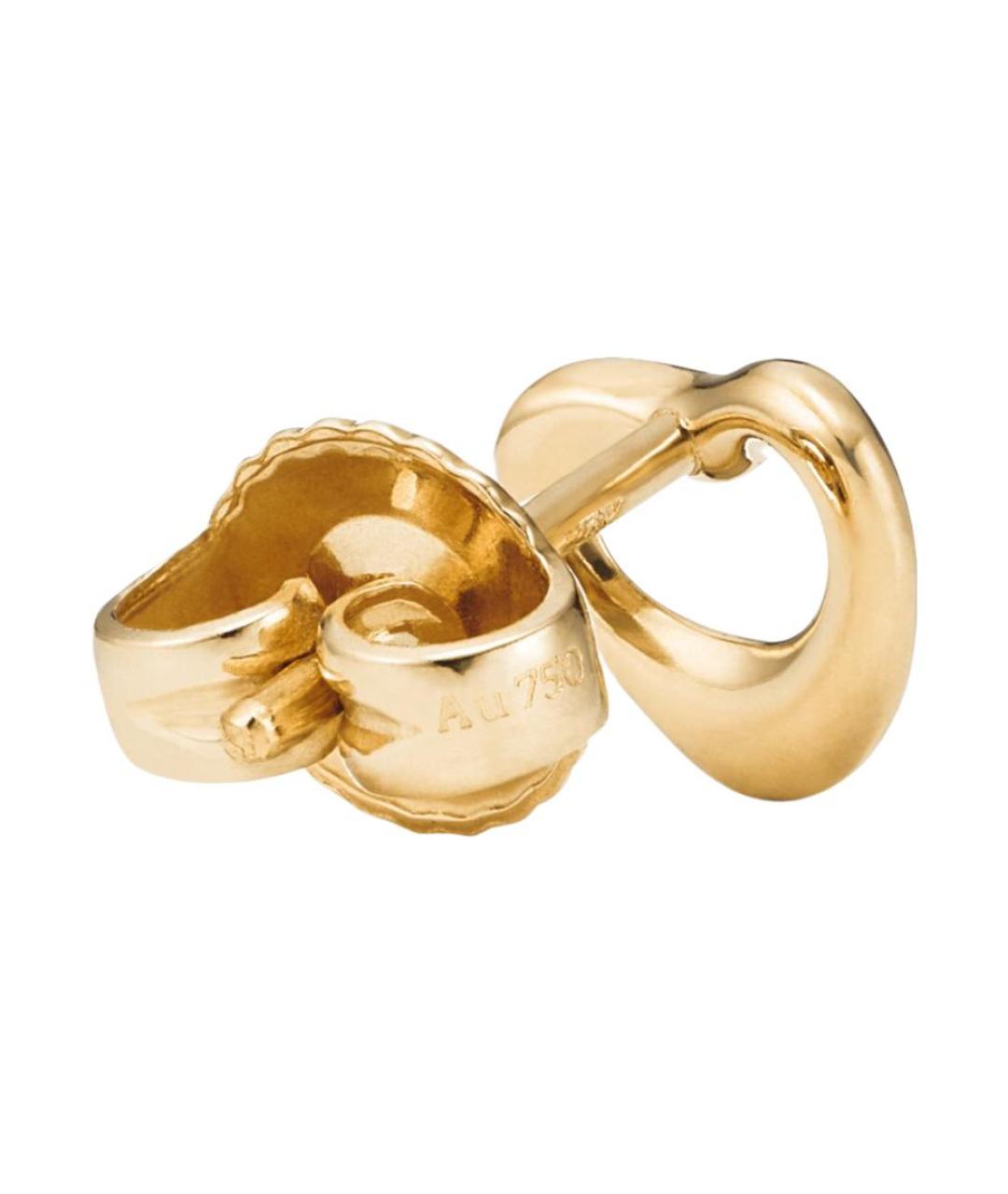 TIFFANY&CO Золотые серьги из желтого золота, фото 2