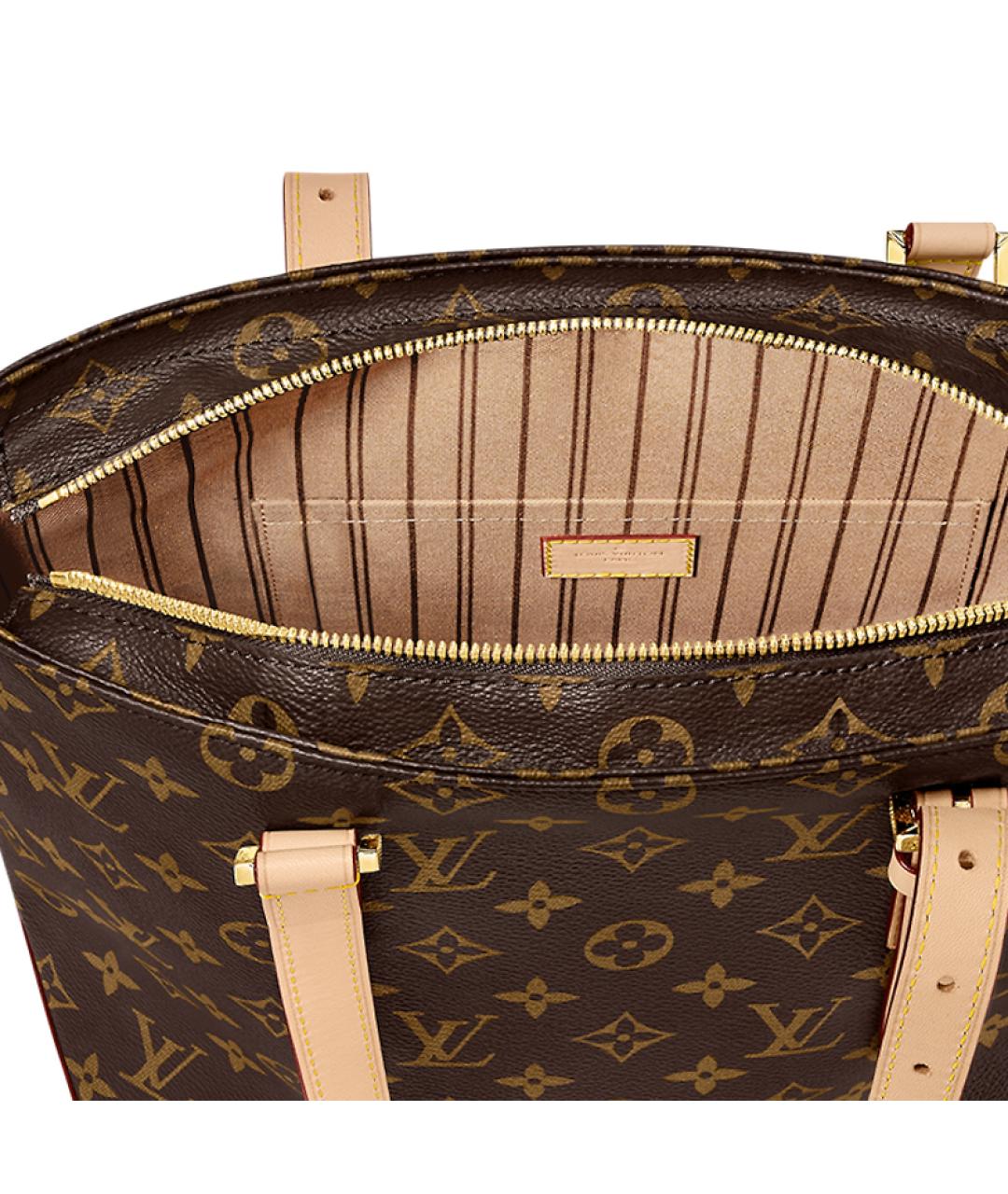LOUIS VUITTON Коричневая сумка через плечо, фото 4