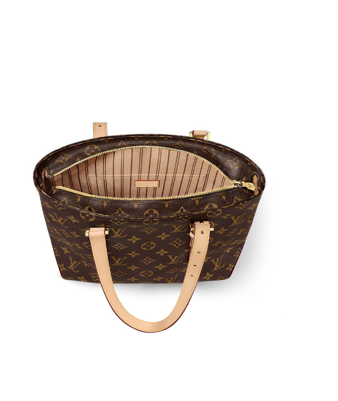 LOUIS VUITTON Коричневая сумка через плечо, фото 3