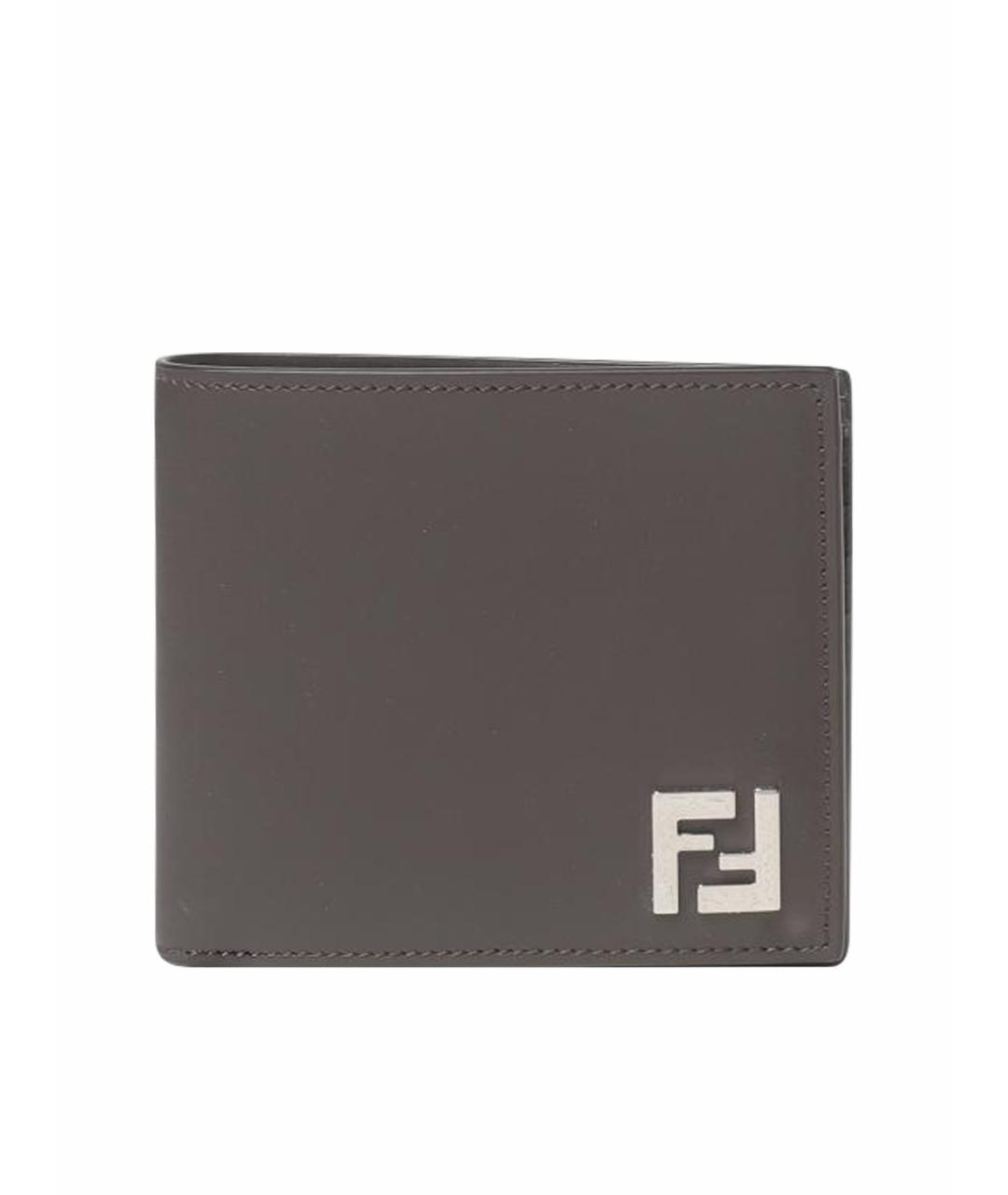 FENDI Коричневый кошелек, фото 1