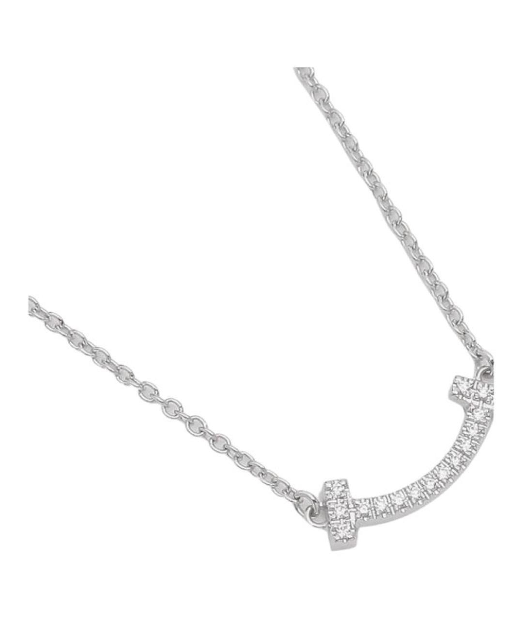 TIFFANY&CO Серебряная подвеска из белого золота, фото 4