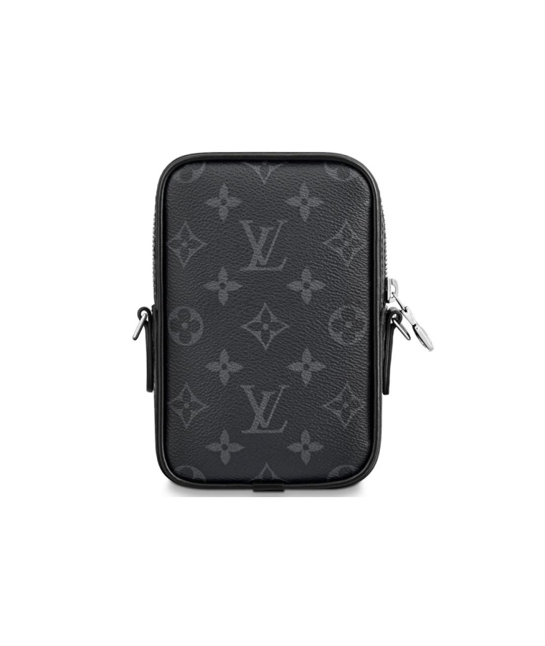 LOUIS VUITTON Черная сумка на плечо, фото 3
