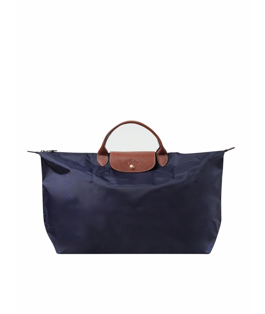 LONGCHAMP Синяя сумка тоут, фото 1
