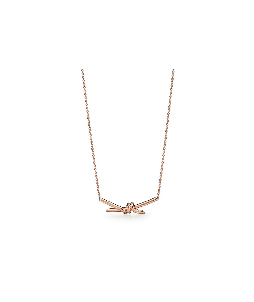 TIFFANY&CO Золотая подвеска из розового золота, фото 2