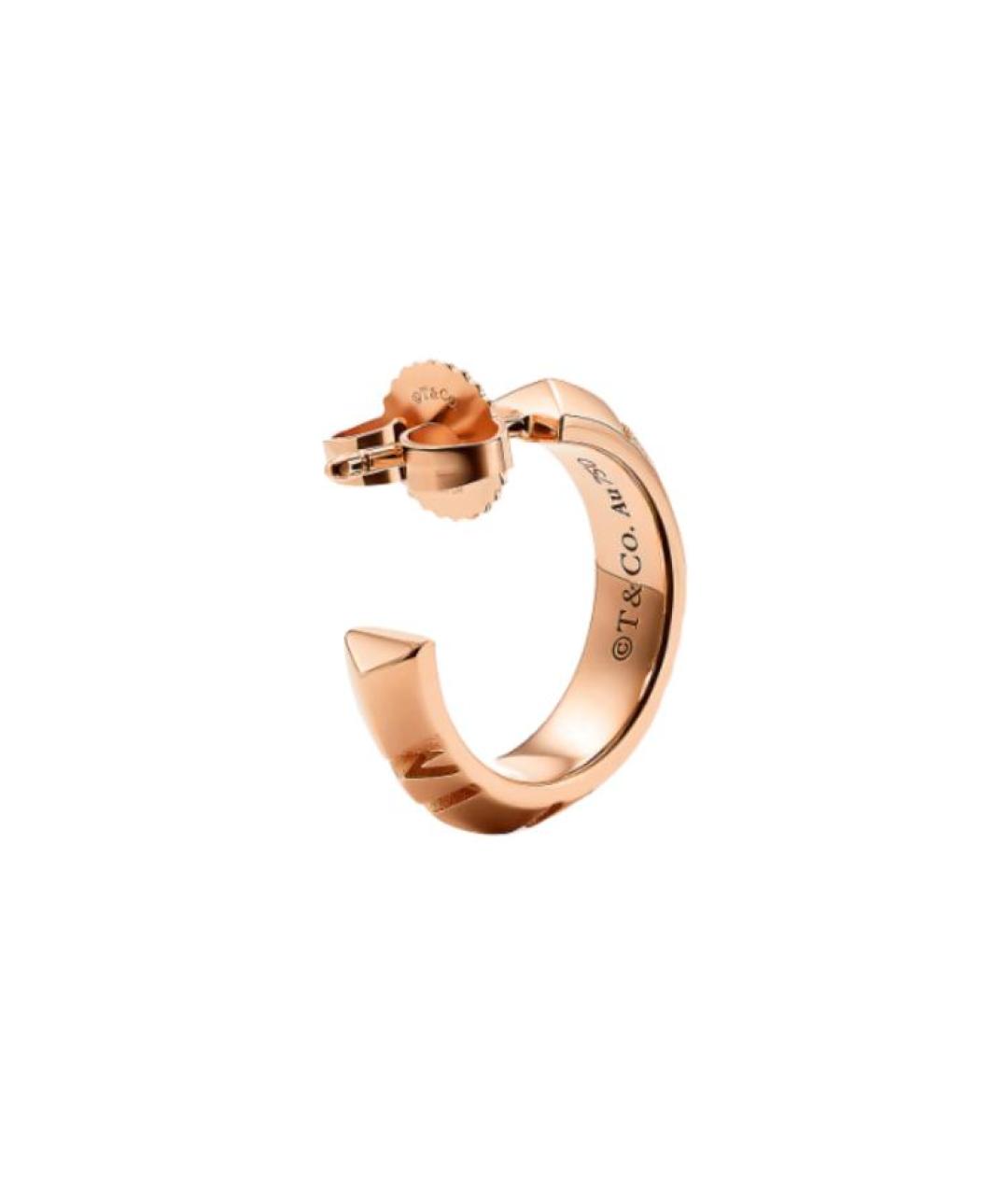 TIFFANY&CO Золотые серьги из розового золота, фото 2