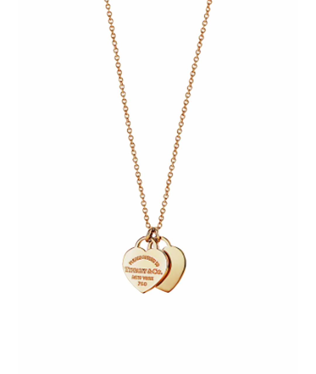 TIFFANY&CO Золотая подвеска из желтого золота, фото 1