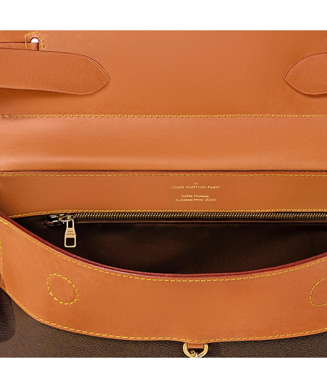 LOUIS VUITTON Коричневая сумка на плечо, фото 5