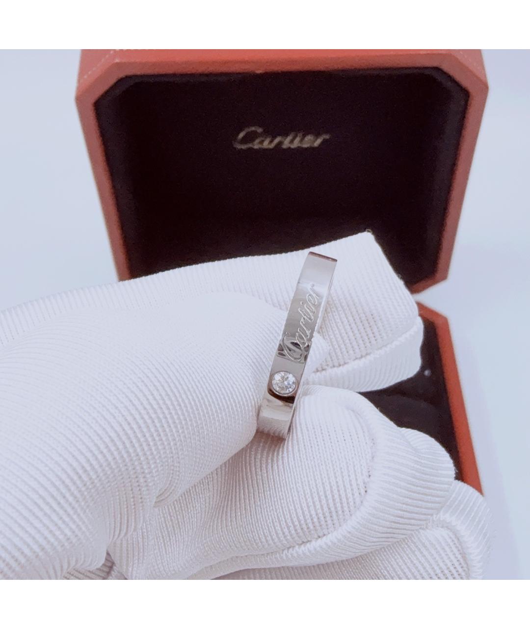 CARTIER Белое кольцо из белого золота, фото 3