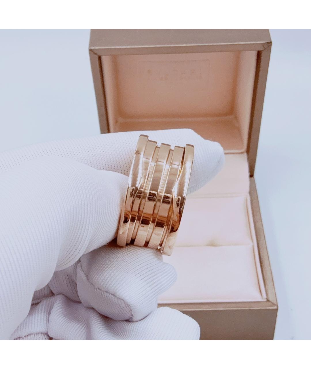 BVLGARI Розовое кольцо из розового золота, фото 4