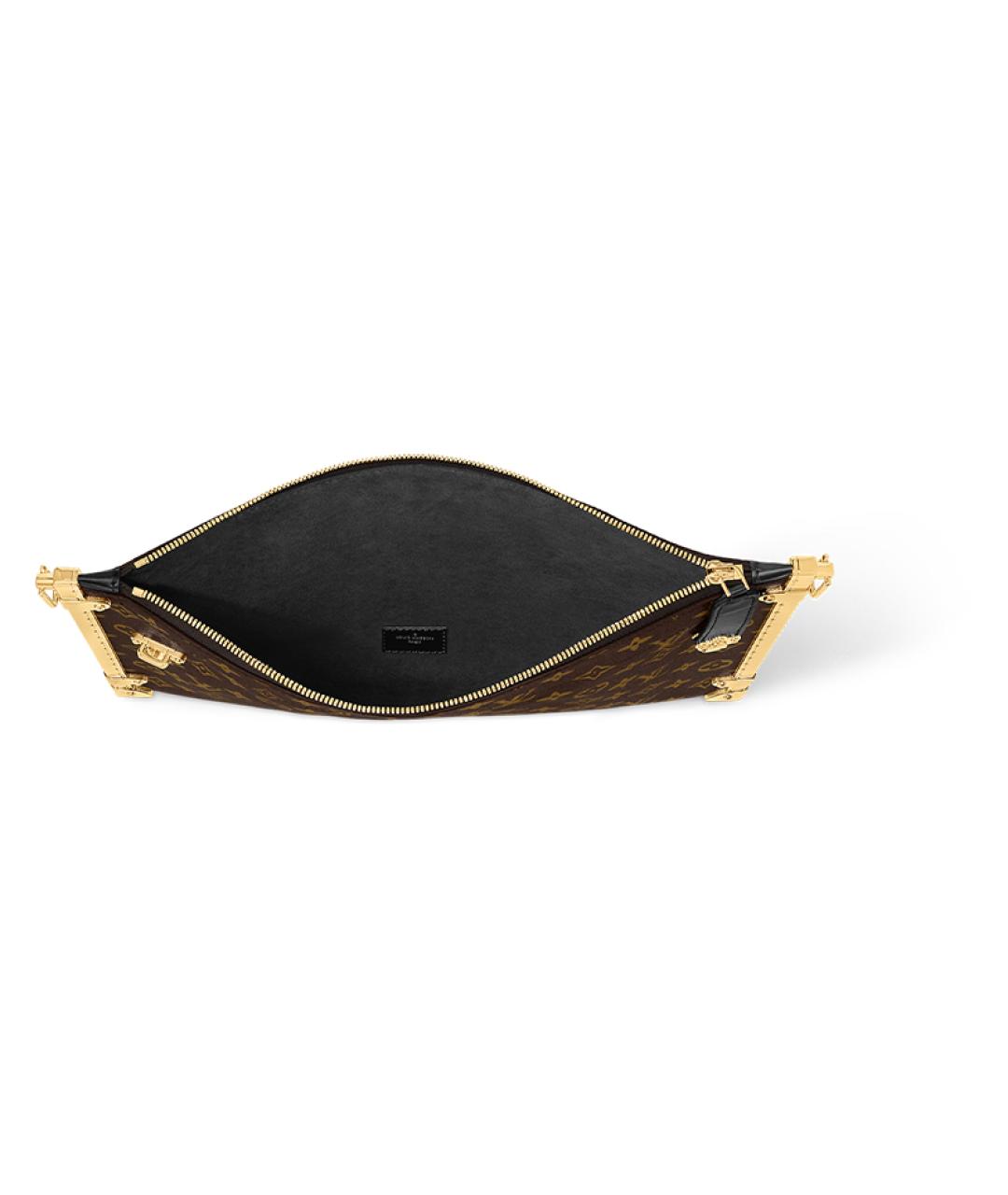LOUIS VUITTON Коричневая сумка через плечо, фото 3