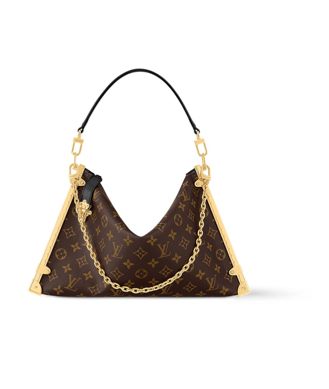LOUIS VUITTON Коричневая сумка через плечо, фото 5