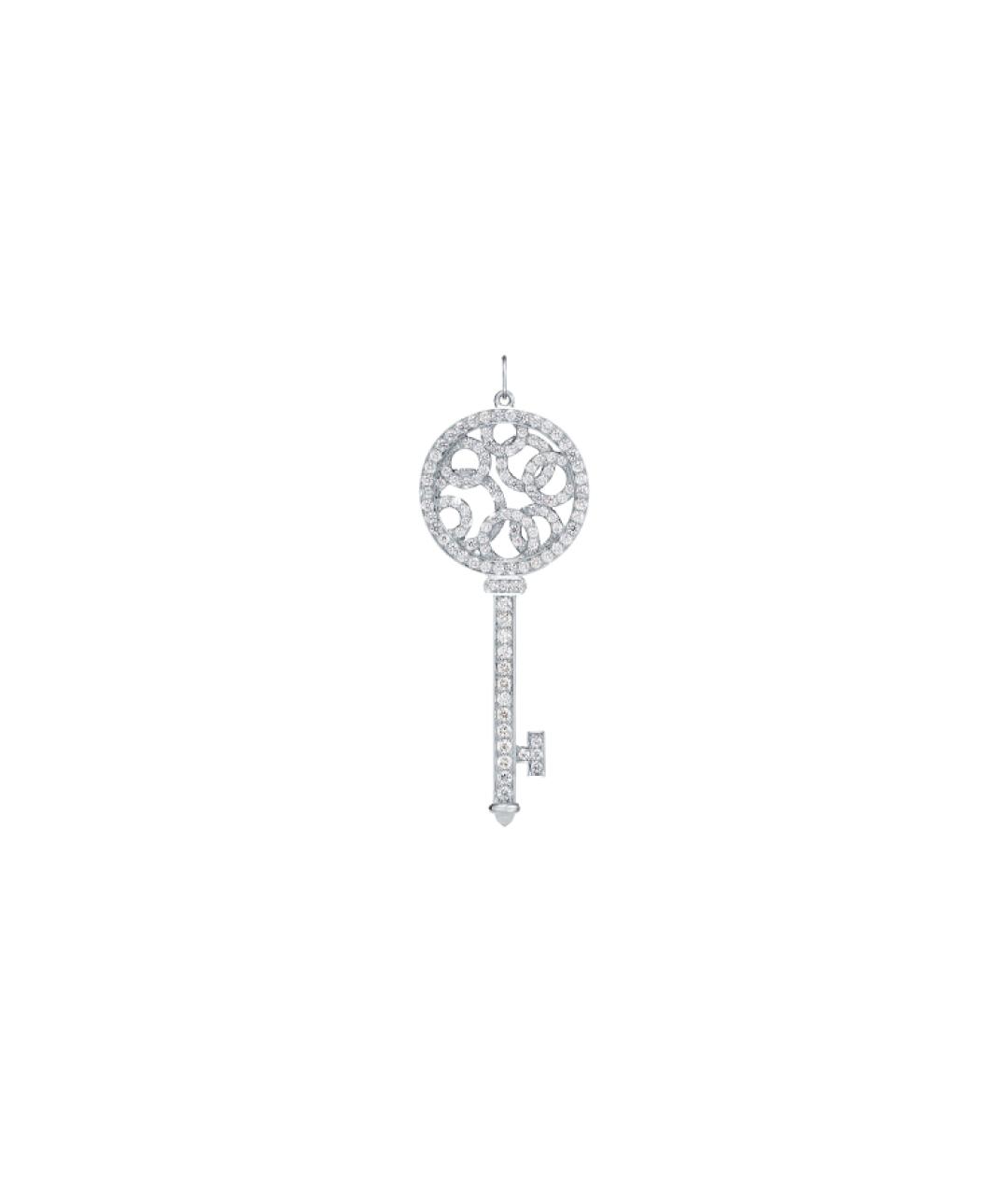 TIFFANY&CO Серебряная платиновая подвеска, фото 2