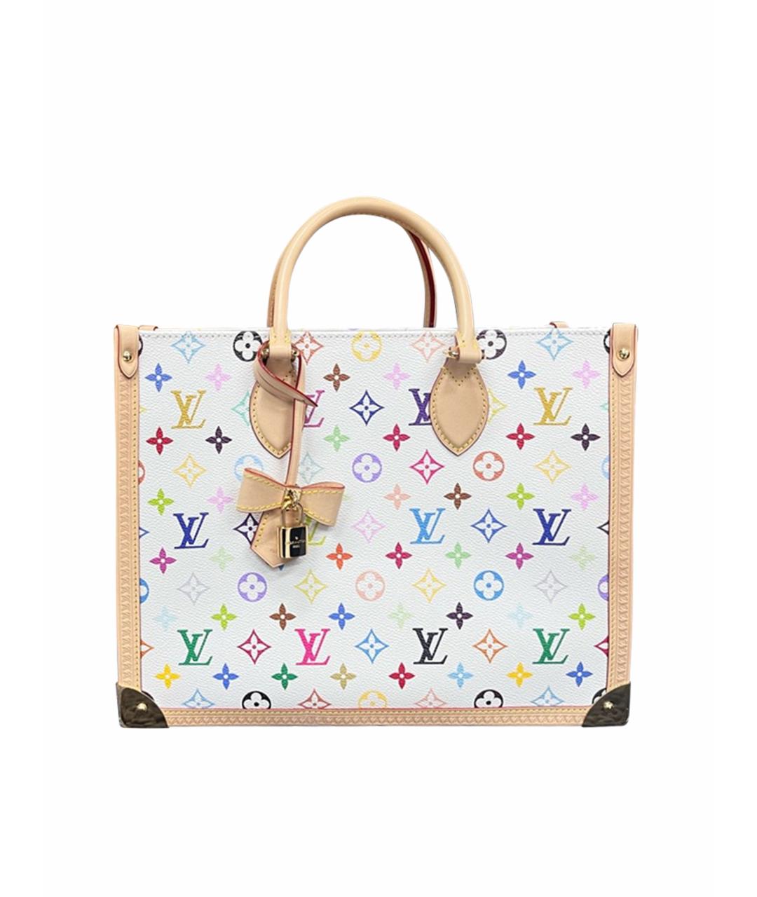 LOUIS VUITTON Белая сумка тоут, фото 1