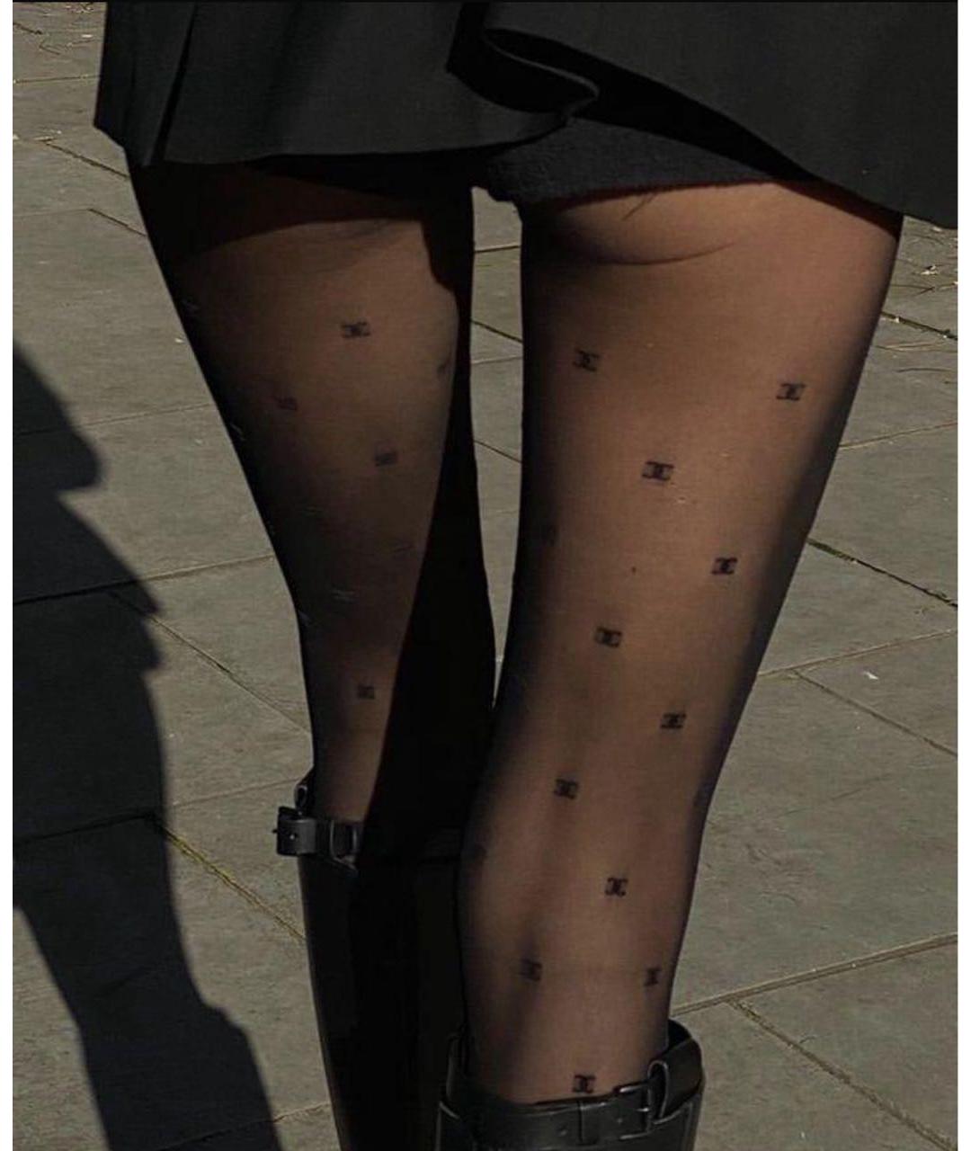 CHANEL Черные носки, чулки и колготы, фото 3
