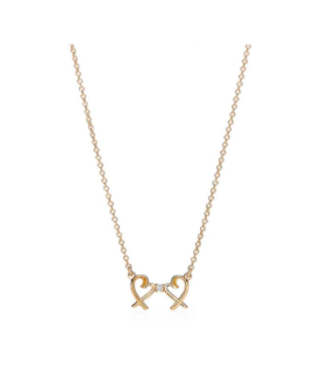 TIFFANY&CO Золотая цепочка из желтого золота, фото 3