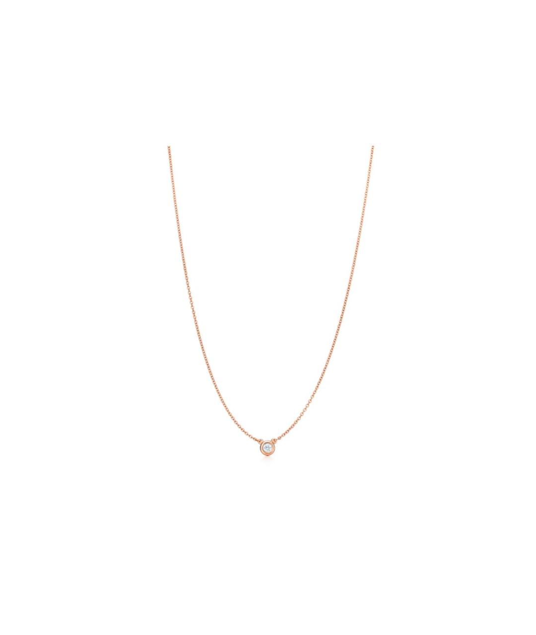 TIFFANY&CO Золотая подвеска из розового золота, фото 2