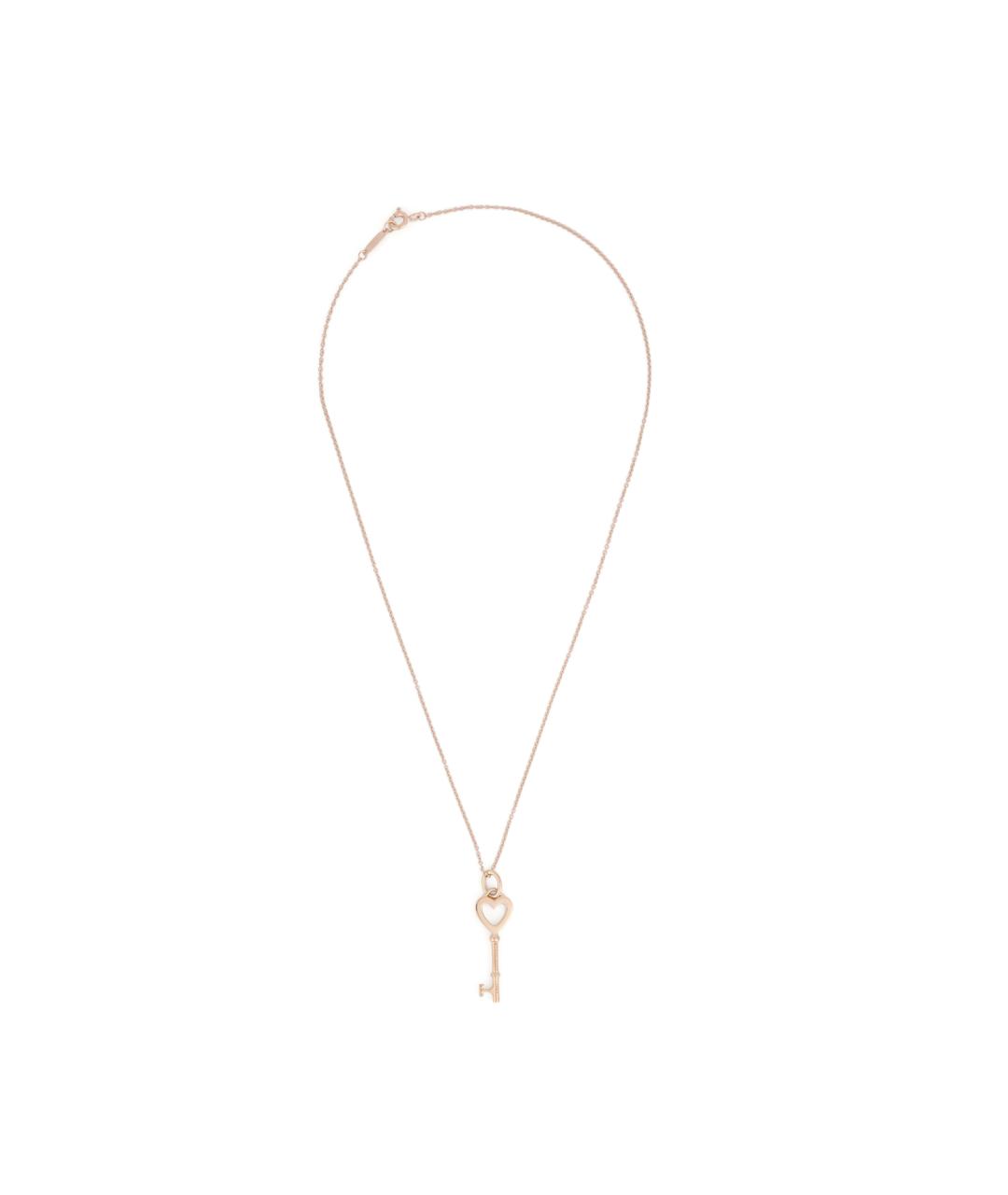 TIFFANY&CO Золотая подвеска из розового золота, фото 3