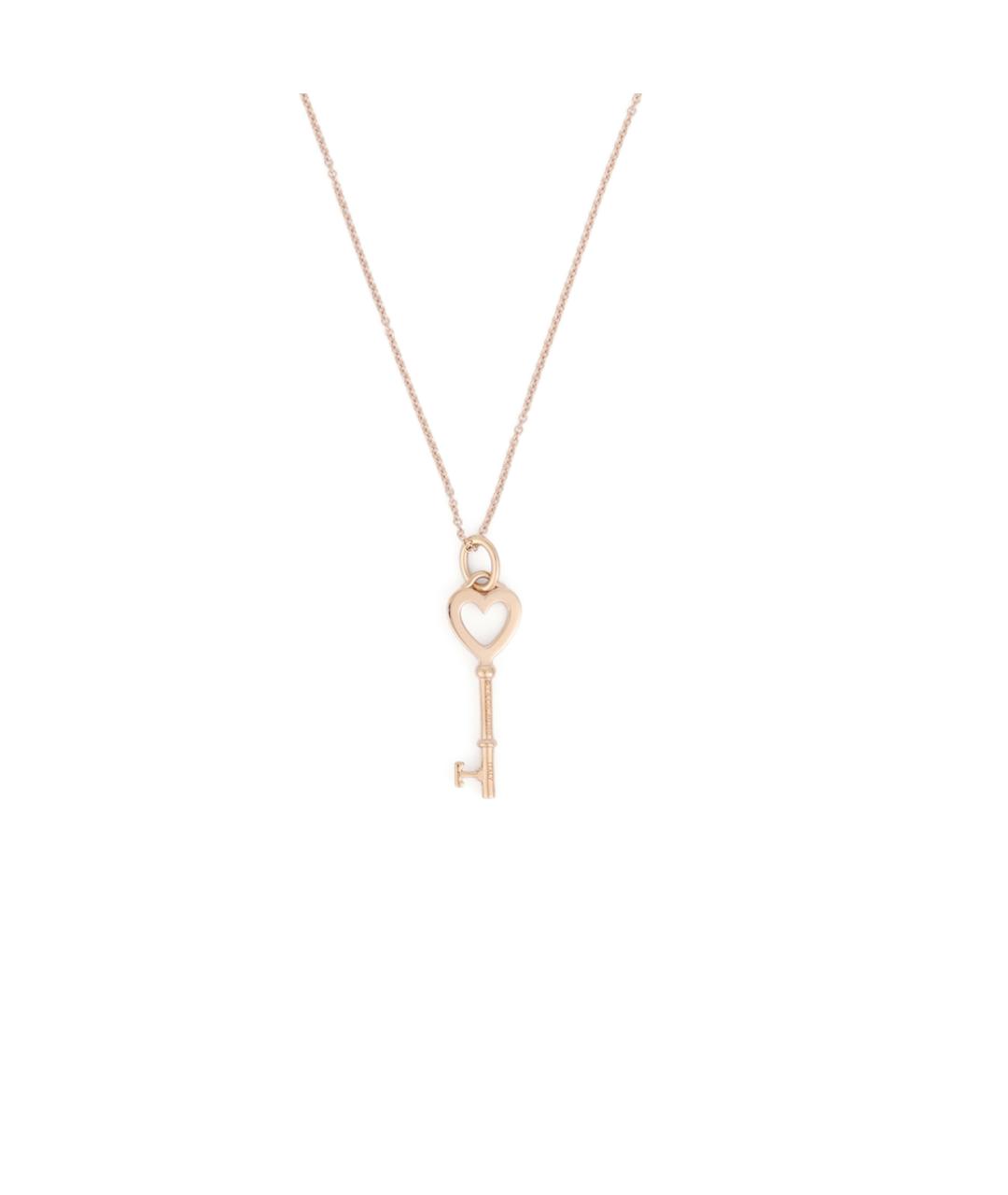 TIFFANY&CO Золотая подвеска из розового золота, фото 4