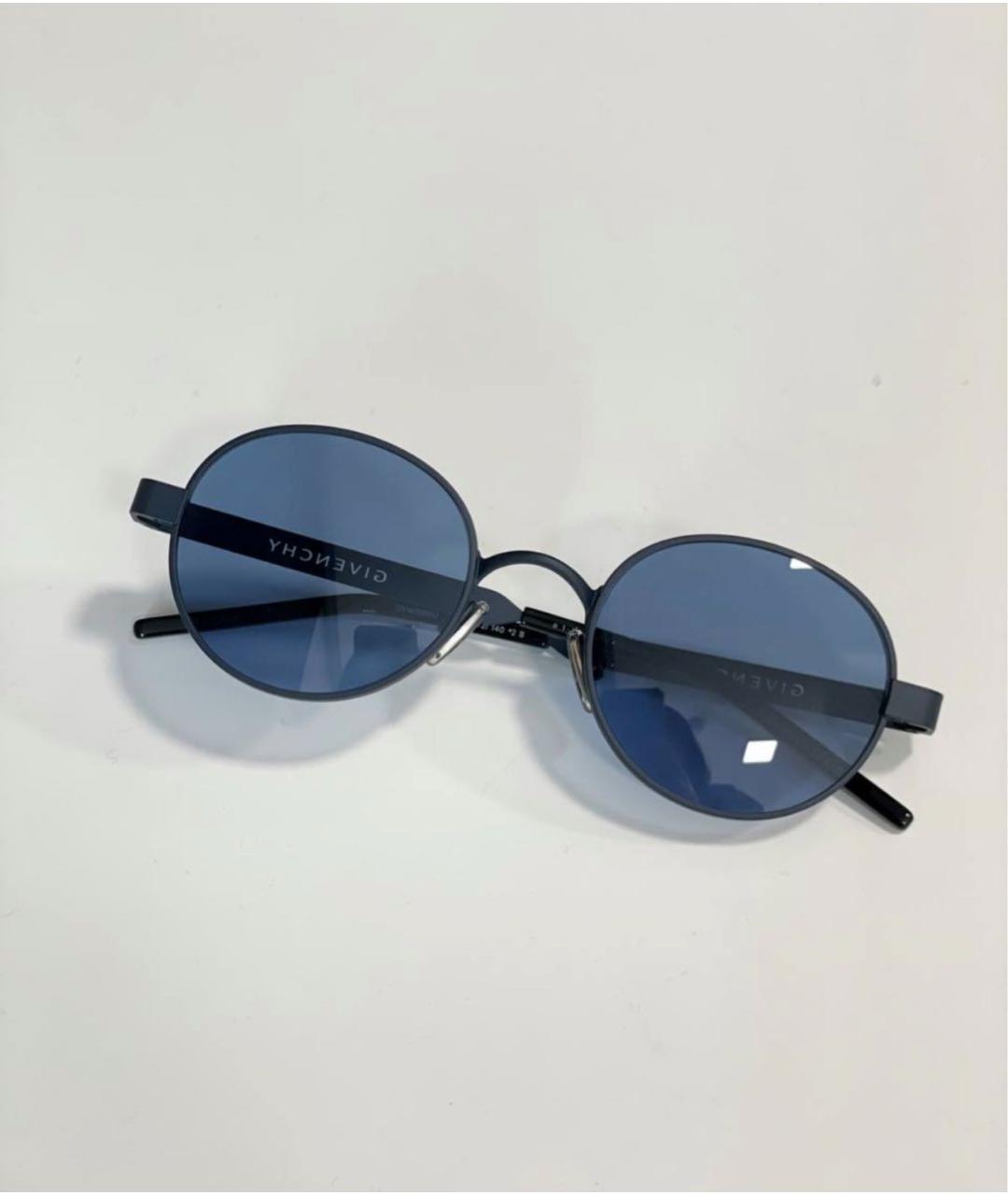 GIVENCHY Синие солнцезащитные очки, фото 5