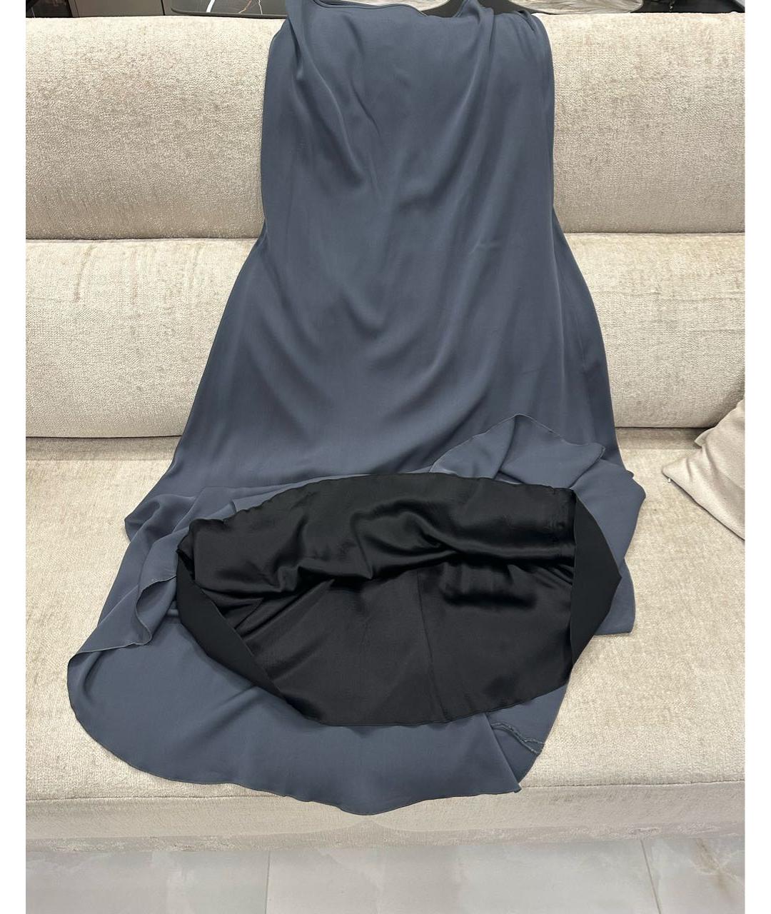 ALEXANDER TEREKHOV Серая юбка макси, фото 8